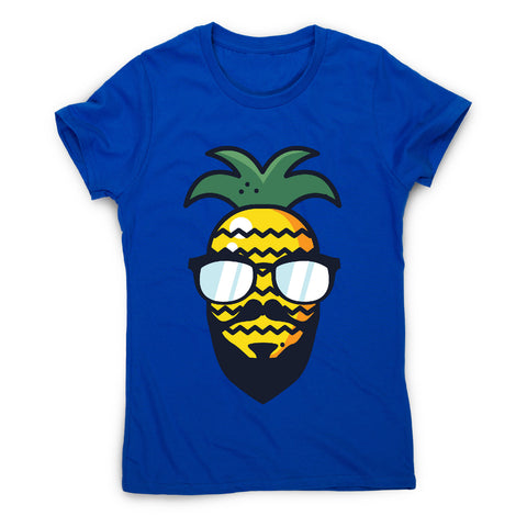 Hipster pineapple - women's funny premium t-shirt - Graphic Gear