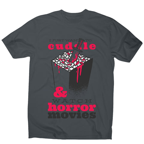 Horror movie quote - men's funny premium t-shirt - Graphic Gear