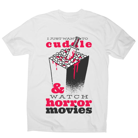Horror movie quote - men's funny premium t-shirt - Graphic Gear