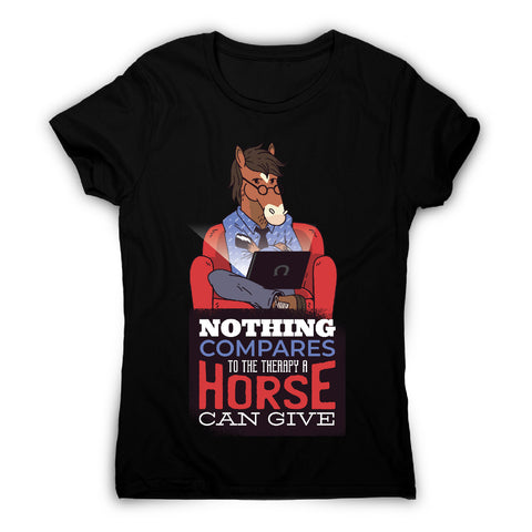 Horse therapy - women's t-shirt - Graphic Gear