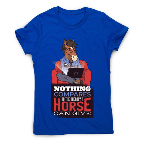 Horse therapy - women's t-shirt - Graphic Gear