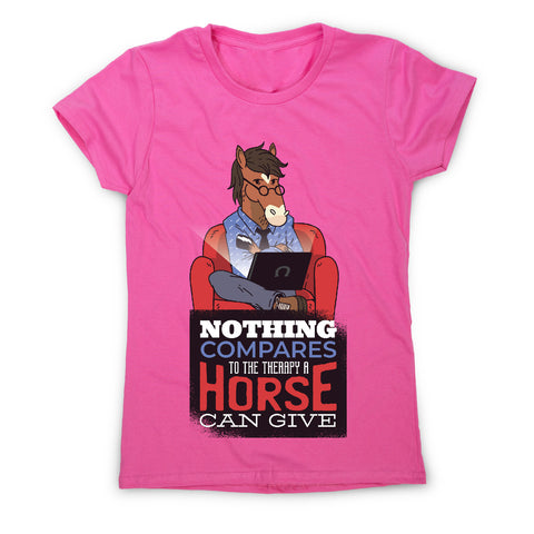 Horse therapy - women's t-shirt - Graphic Gear