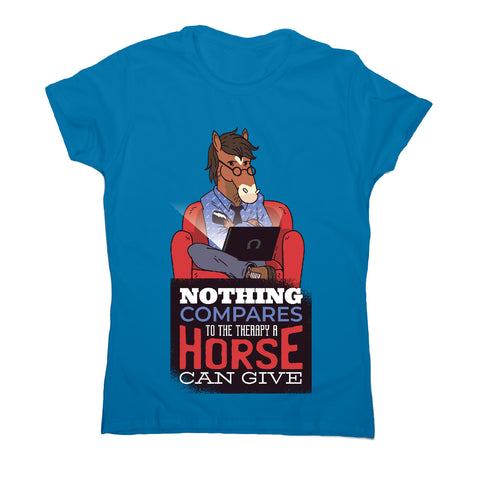 Horse therapy - women's t-shirt - Graphic Gear