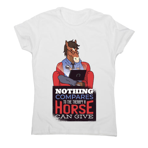 Horse therapy - women's t-shirt - Graphic Gear