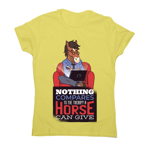 Horse therapy - women's t-shirt - Graphic Gear