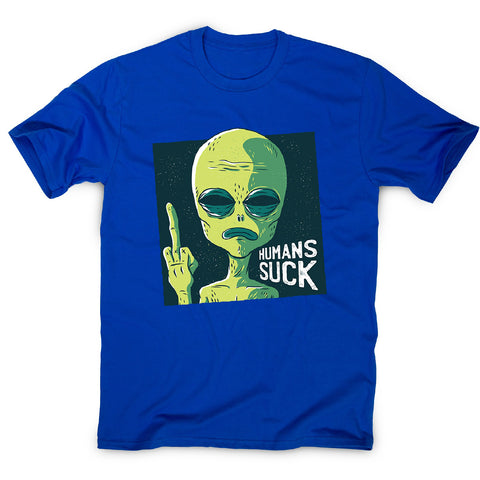 Humans suck - men's funny premium t-shirt - Graphic Gear