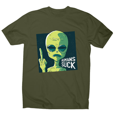 Humans suck - men's funny premium t-shirt - Graphic Gear