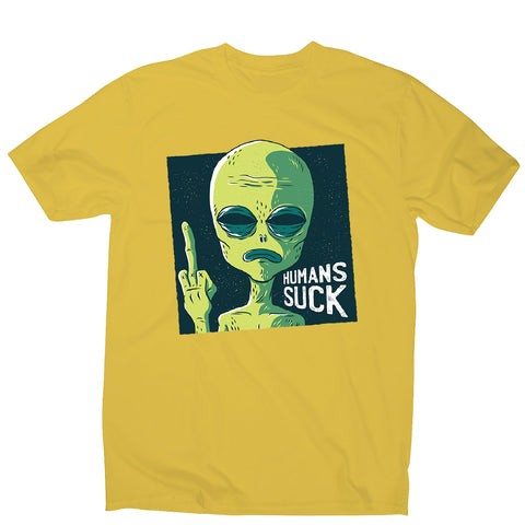 Humans suck - men's funny premium t-shirt - Graphic Gear