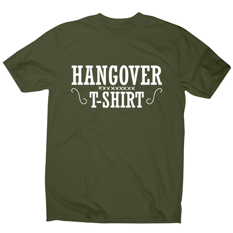 Hangover t-shirt funny awesome drinking t-shirt men's - Graphic Gear