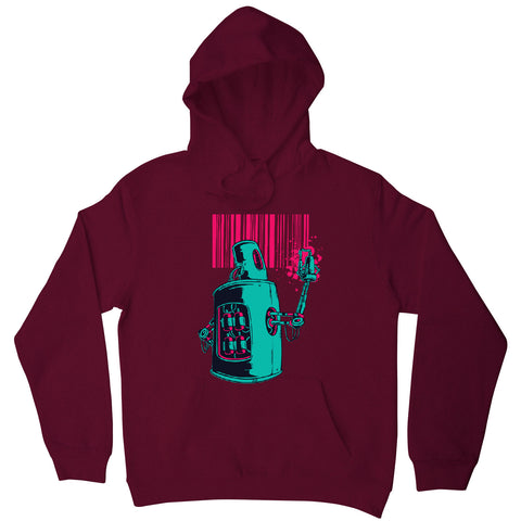 Robot graffiti - Hoodie unisex - Graphic Gear