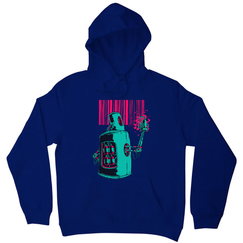 Robot graffiti - Hoodie unisex - Graphic Gear