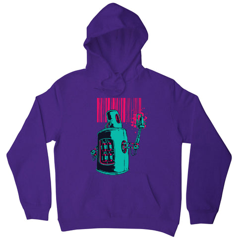 Robot graffiti - Hoodie unisex - Graphic Gear