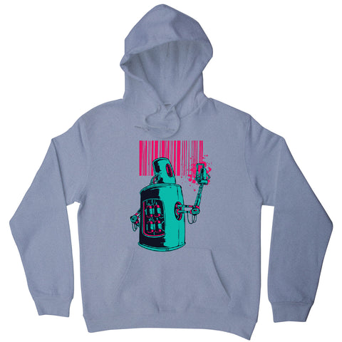 Robot graffiti - Hoodie unisex - Graphic Gear