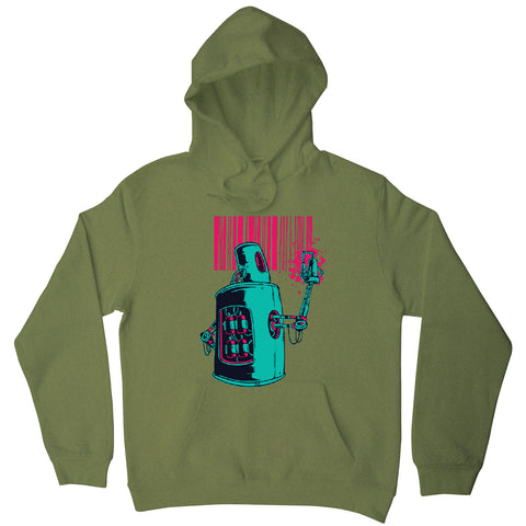 Robot graffiti - Hoodie unisex - Graphic Gear