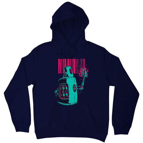 Robot graffiti - Hoodie unisex - Graphic Gear