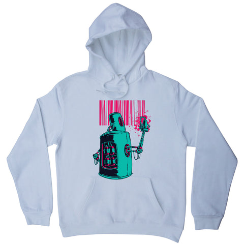 Robot graffiti - Hoodie unisex - Graphic Gear