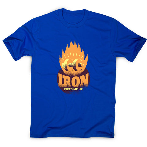 Iron fire - gym training men's t-shirt - Graphic Gear