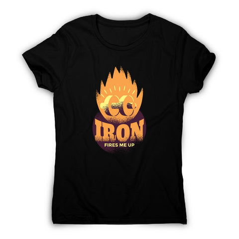 Iron fire - gym training women's t-shirt - Graphic Gear