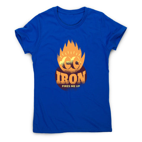 Iron fire - gym training women's t-shirt - Graphic Gear