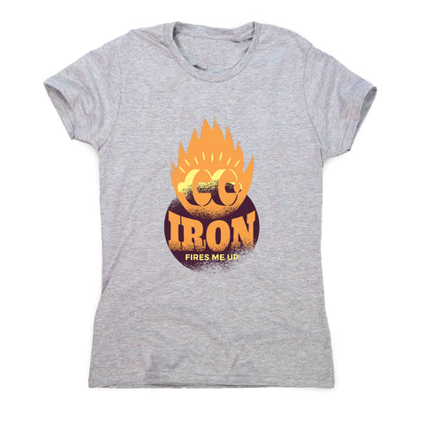 Iron fire - gym training women's t-shirt - Graphic Gear