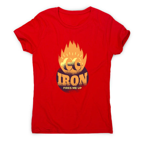 Iron fire - gym training women's t-shirt - Graphic Gear