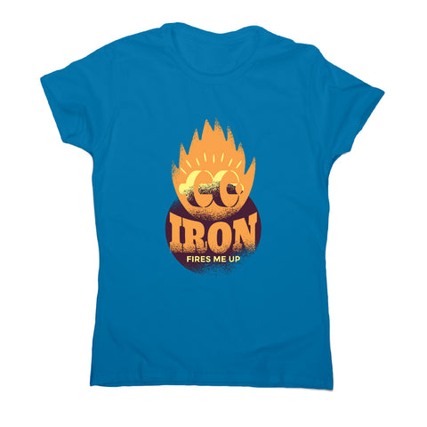 Iron fire - gym training women's t-shirt - Graphic Gear