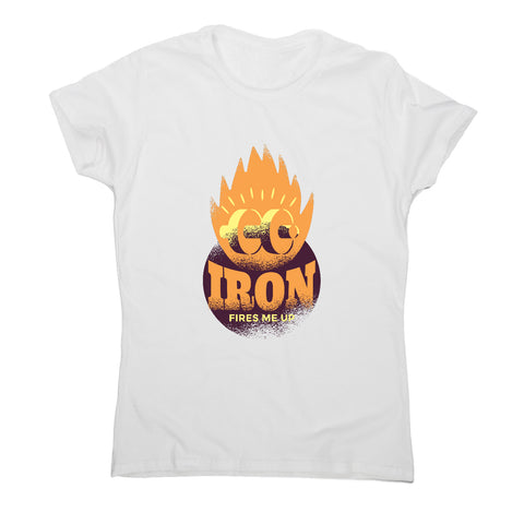 Iron fire - gym training women's t-shirt - Graphic Gear