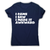 I came I saw I made it - funny awkward slogan t-shirt women's - Graphic Gear