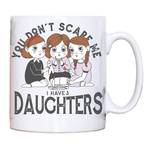 I have 3 daughters mug coffee tea cup White