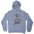 I paint & know things hoodie Grey