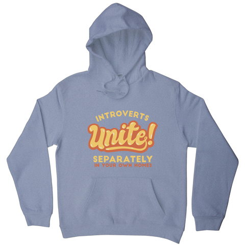 Introverts funny quote hoodie Grey