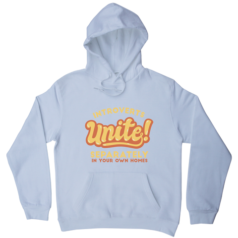 Introverts funny quote hoodie White