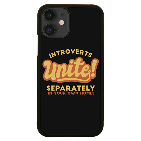 Introverts funny quote iPhone case iPhone 11