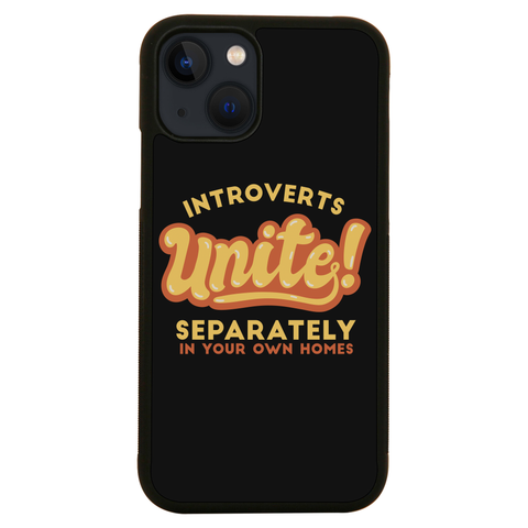 Introverts funny quote iPhone case iPhone 13