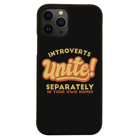 Introverts funny quote iPhone case iPhone 13 Pro