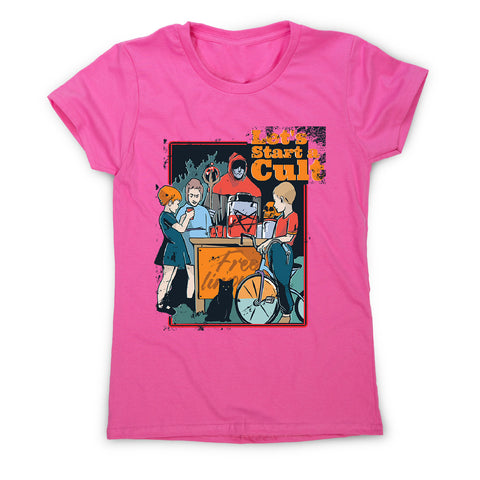 Kids cult - women's funny illustrations t-shirt - Graphic Gear