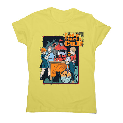 Kids cult - women's funny illustrations t-shirt - Graphic Gear