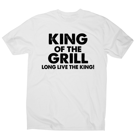 King of the grill funny BBQ t-shirt men's - Graphic Gear