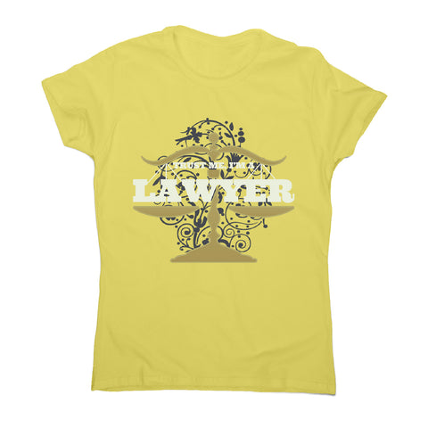 Lawyer - women's funny premium t-shirt - Graphic Gear