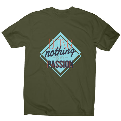 Lazy passions - funny sarcastic men's t-shirt - Graphic Gear