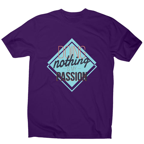 Lazy passions - funny sarcastic men's t-shirt - Graphic Gear