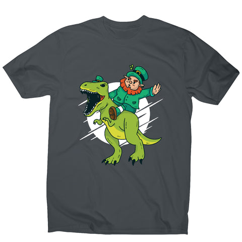 Leprechaun dino - funny men's t-shirt - Graphic Gear