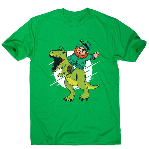 Leprechaun dino - funny men's t-shirt - Graphic Gear
