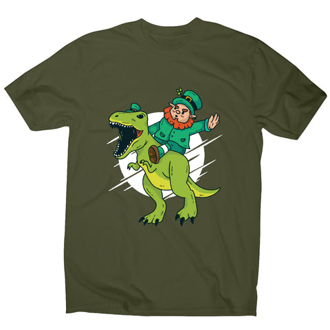 Leprechaun dino - funny men's t-shirt - Graphic Gear