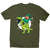 Leprechaun dino - funny men's t-shirt - Graphic Gear