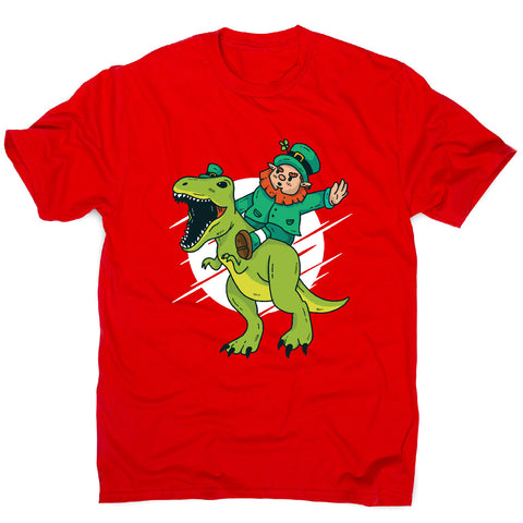 Leprechaun dino - funny men's t-shirt - Graphic Gear