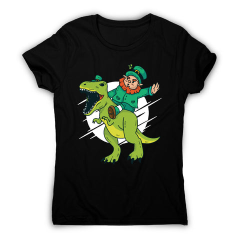 Leprechaun dino - funny women's t-shirt - Graphic Gear