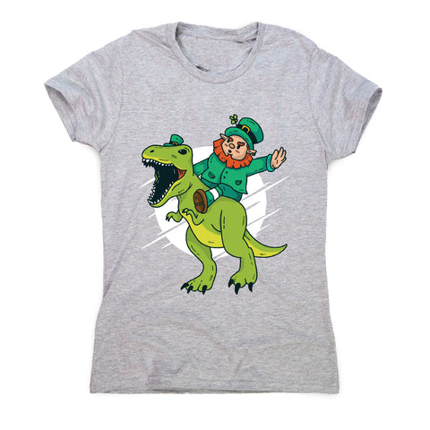 Leprechaun dino - funny women's t-shirt - Graphic Gear