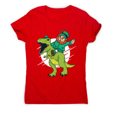 Leprechaun dino - funny women's t-shirt - Graphic Gear
