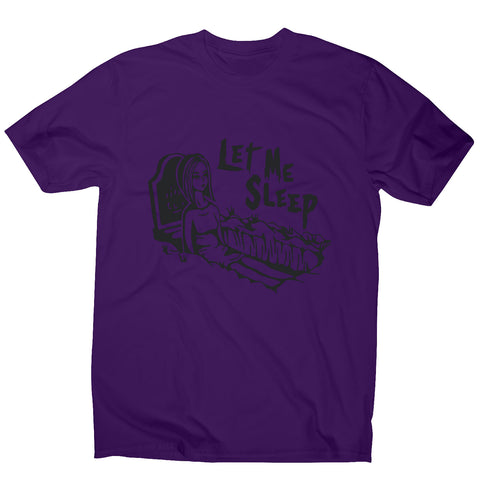 Let me sleep - men's funny premium t-shirt - Graphic Gear